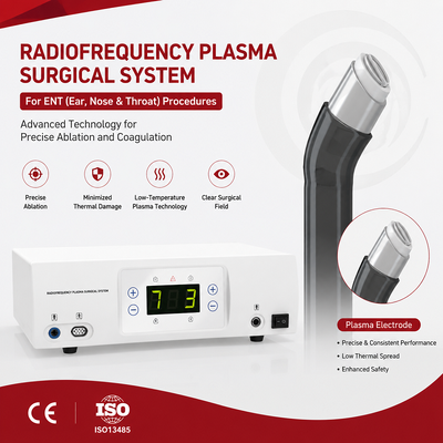 kupować System chirurgii plazmowej laryngologicznej do leczenia chrapania | Niskotemperaturowy generator koblacji RF z jednorazową różdżką plazmową online manufacture