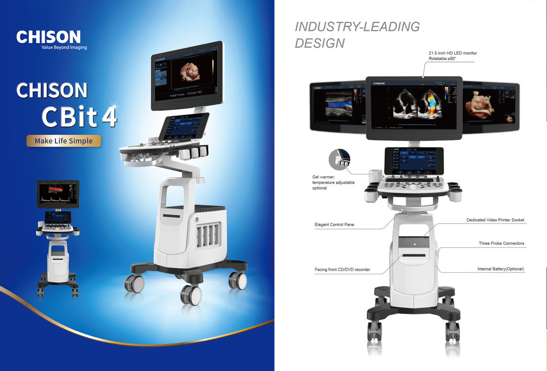 4D Color Doppler Chison Ultrasonograf CBit 4 do użytku szpitalnego