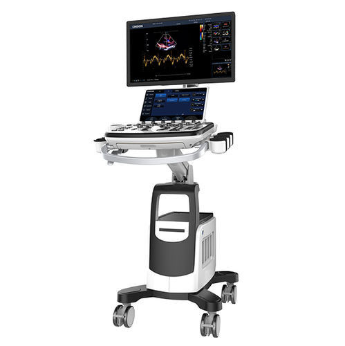 Wózek o wysokiej częstotliwości Color Doppler Chison Ultrasonograf CBit 8