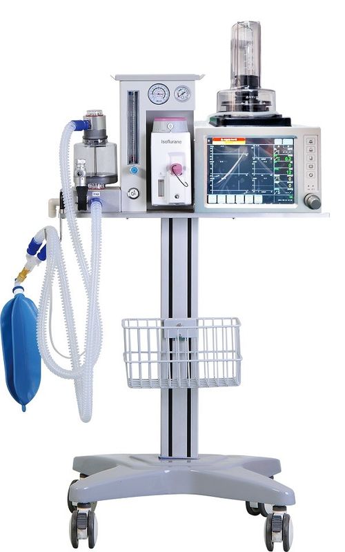 7-calowy kolorowy ekran dotykowy TFT LCD Wyposażenie kliniki weterynaryjnej System znieczulenia weterynaryjnego