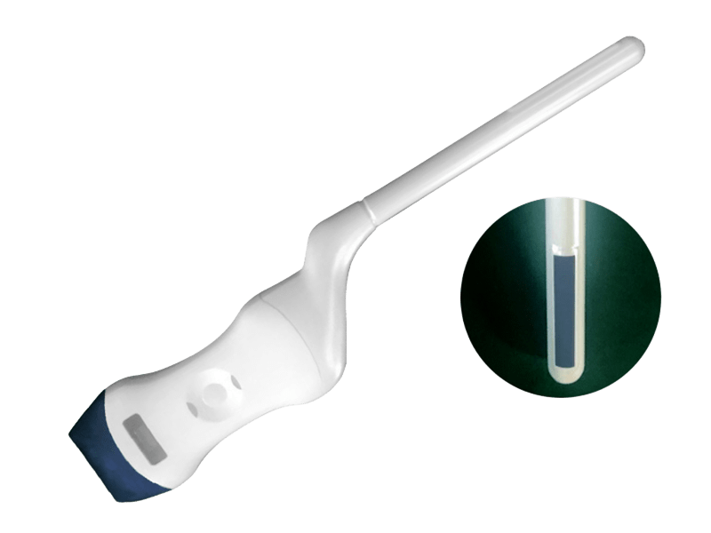 Bezprzewodowa ręczna sonda ultradźwiękowa FDA CE ISO13485, 128 elementów, z podwójną głowicą liniową i przezodbytniczą do urologii